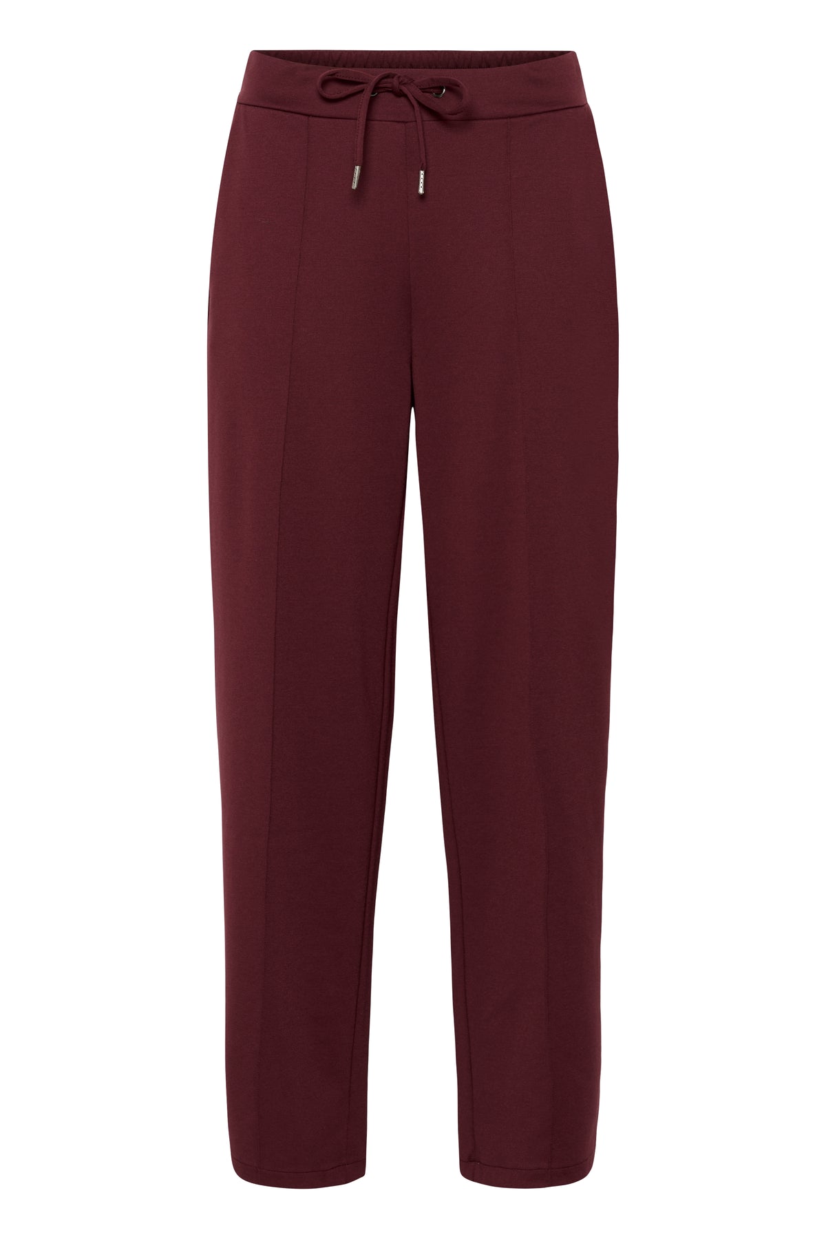 Kaffe Kajenny Windsor Wine Wide Leg Elasticated Trousers