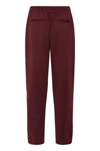 Kaffe Kajenny Windsor Wine Wide Leg Elasticated Trousers