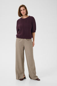 Kaffe KaWhitney Fudge Knitted Pullover, 10510098