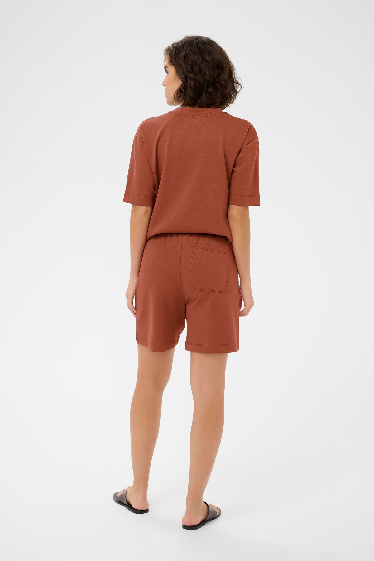 Kaffe Kaannie Henna Modal Sports Luxe Shorts, 10511810