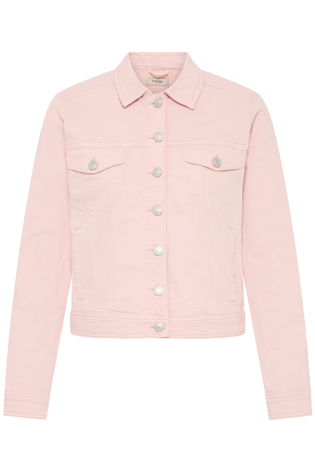 Fransa FrVotwill Lotus Pink Soft Stretch Denim Jacket, 20609189