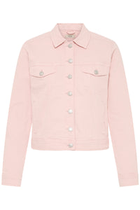 Fransa FrVotwill Lotus Pink Soft Stretch Denim Jacket, 20609189