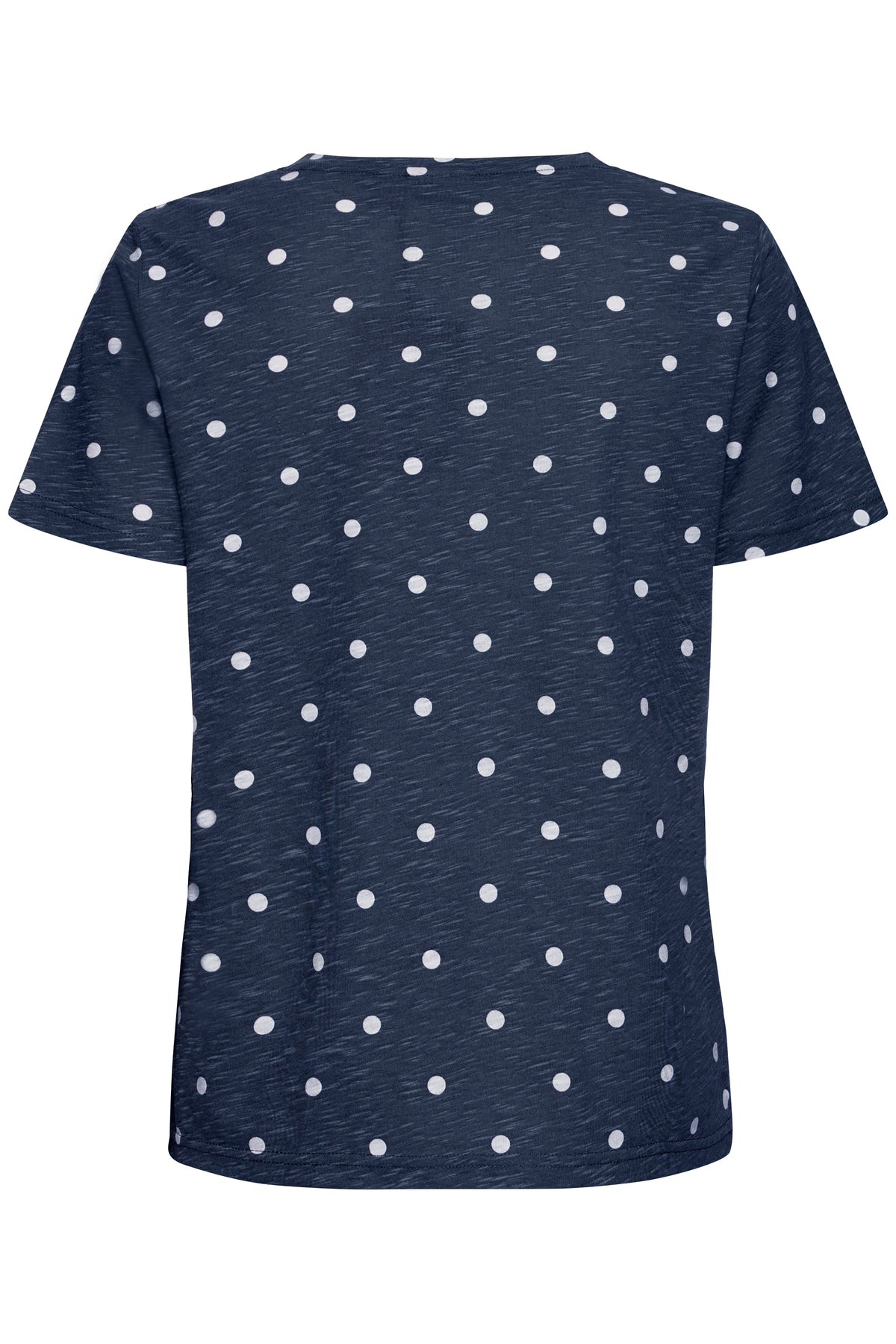 Fransa Hazel Navy Blazer Polka Dot T-Shirt, 20613783