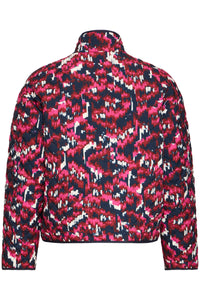 Fransa FrClaudine Very Berry Printed Quilted Jacket, 20617085