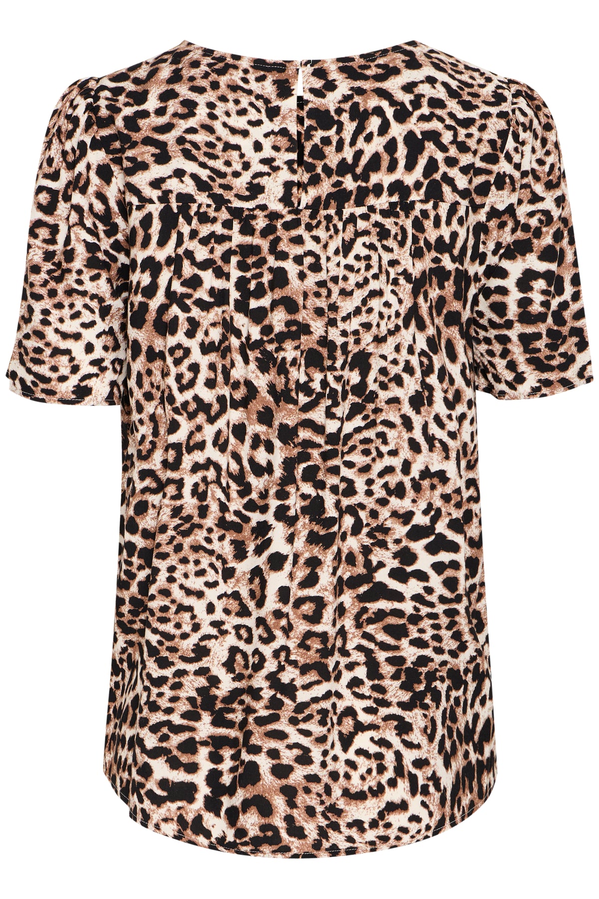B.Young Bymmjoella Birch Leopard Print Top