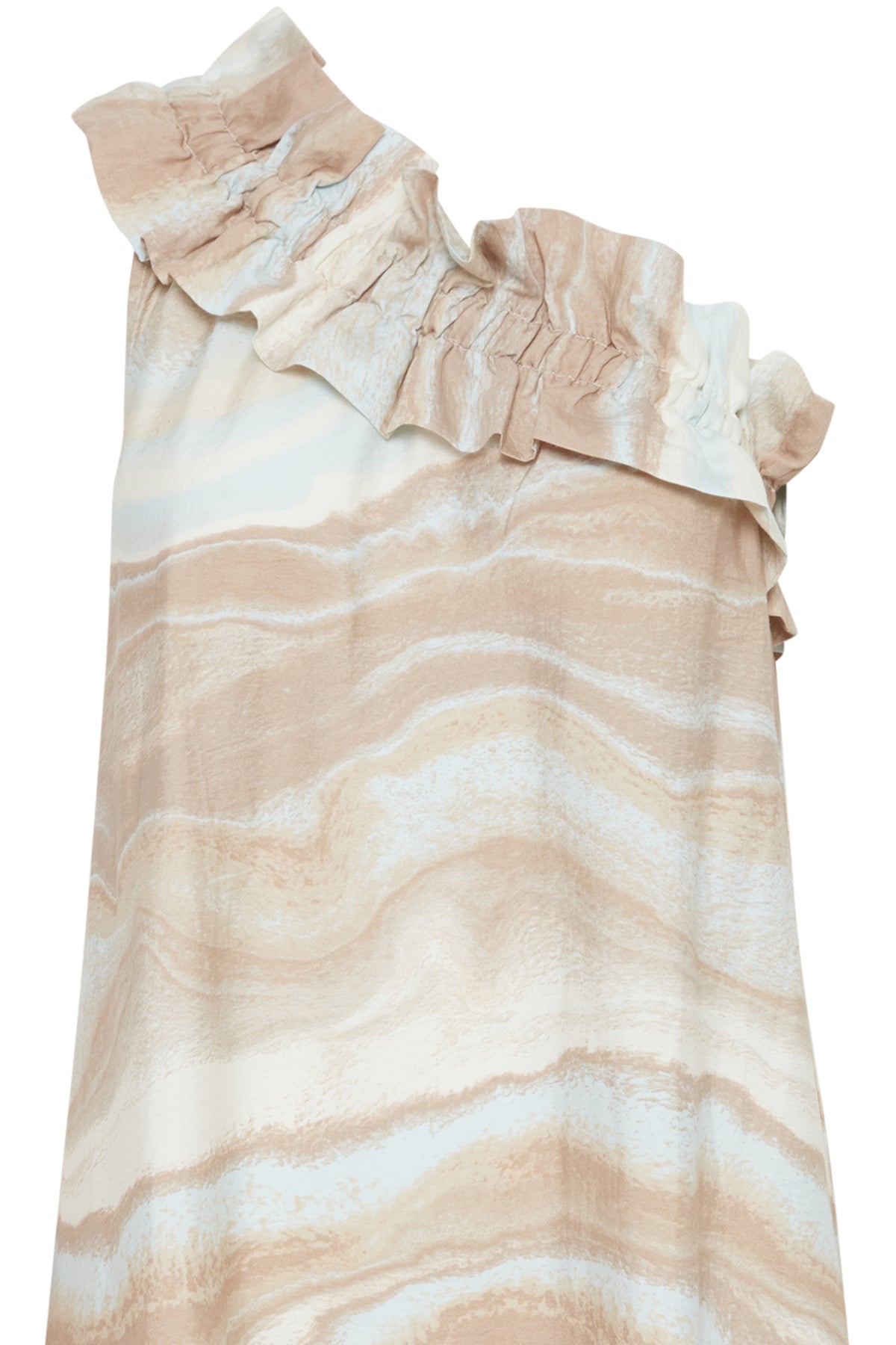 B.Young ByIhamma Cement Marble Mix One Shoulder Midi Dress, 20814928