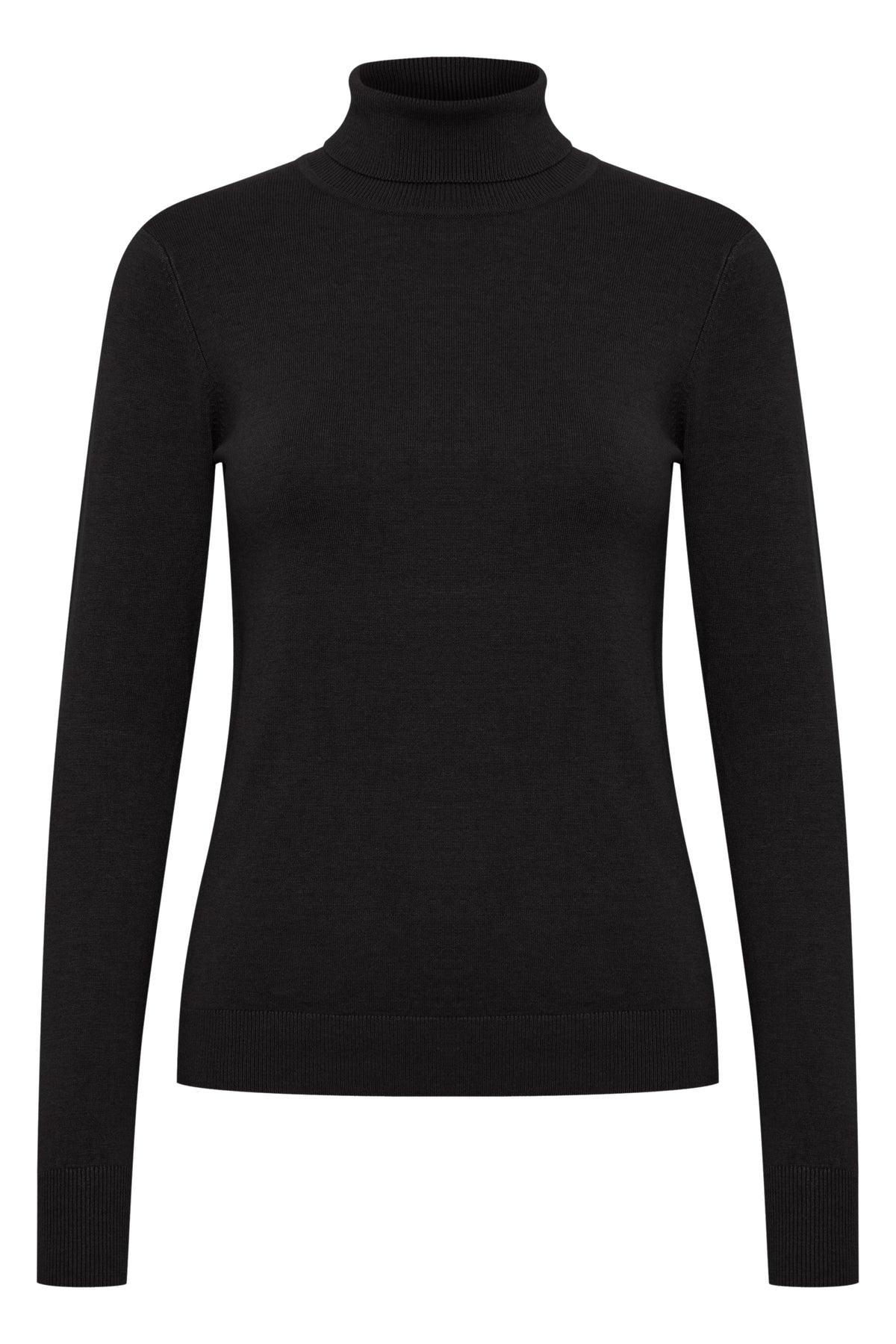 B.Young Bymmorla Black Rollneck Knit, 20815298