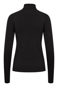 B.Young Bymmorla Black Rollneck Knit, 20815298