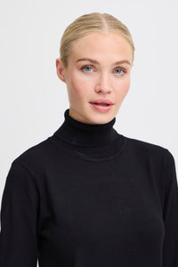 B.Young Bymmorla Black Rollneck Knit, 20815298