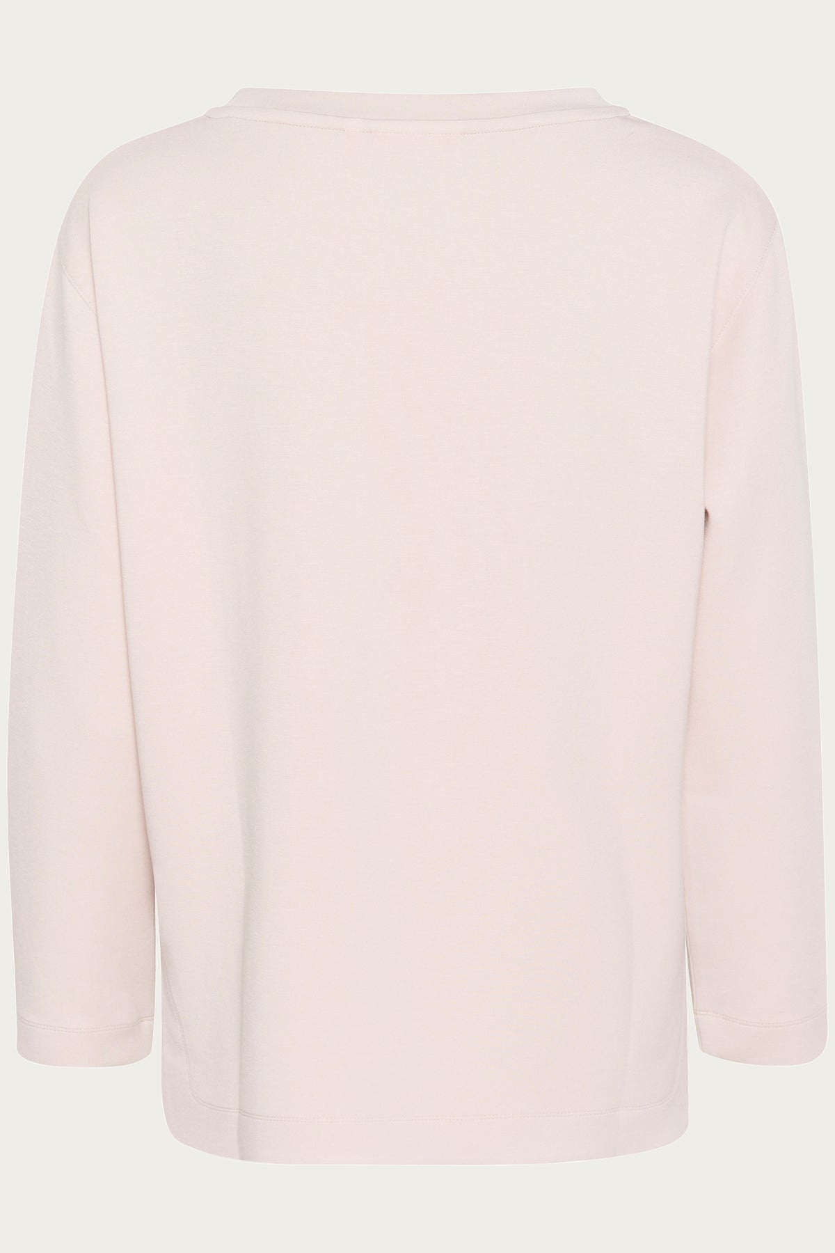 InWear Gincent Haze Cream Modal Supersoft Dipped Hem Sweatshirt