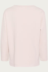 InWear Gincent Haze Cream Modal Supersoft Dipped Hem Sweatshirt