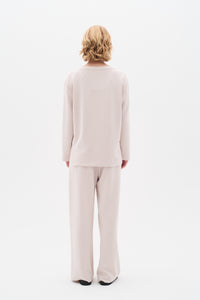 InWear Gincent Haze Cream Modal Supersoft Dipped Hem Sweatshirt