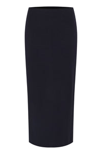 InWear Aida Marine Blue Modal Ankle Length Tube Skirt, 30109092