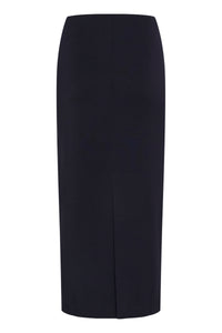 InWear Aida Marine Blue Modal Ankle Length Tube Skirt, 30109092