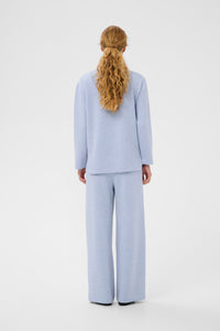 InWear Gincent Endless Sky Melange Modal Supersoft Dipped Hem Sweatshirt, 30109922