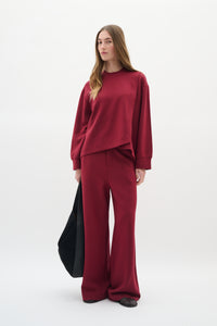 InWear Gida Vincent Cabernet Layered Modal Sweatshirt, 30110946