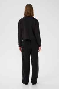 InWear Gida Vincent Black Modal Cardigan Jacket