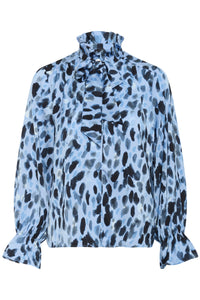 InWear GracieIW Dutch Blue Dot Print Blouse