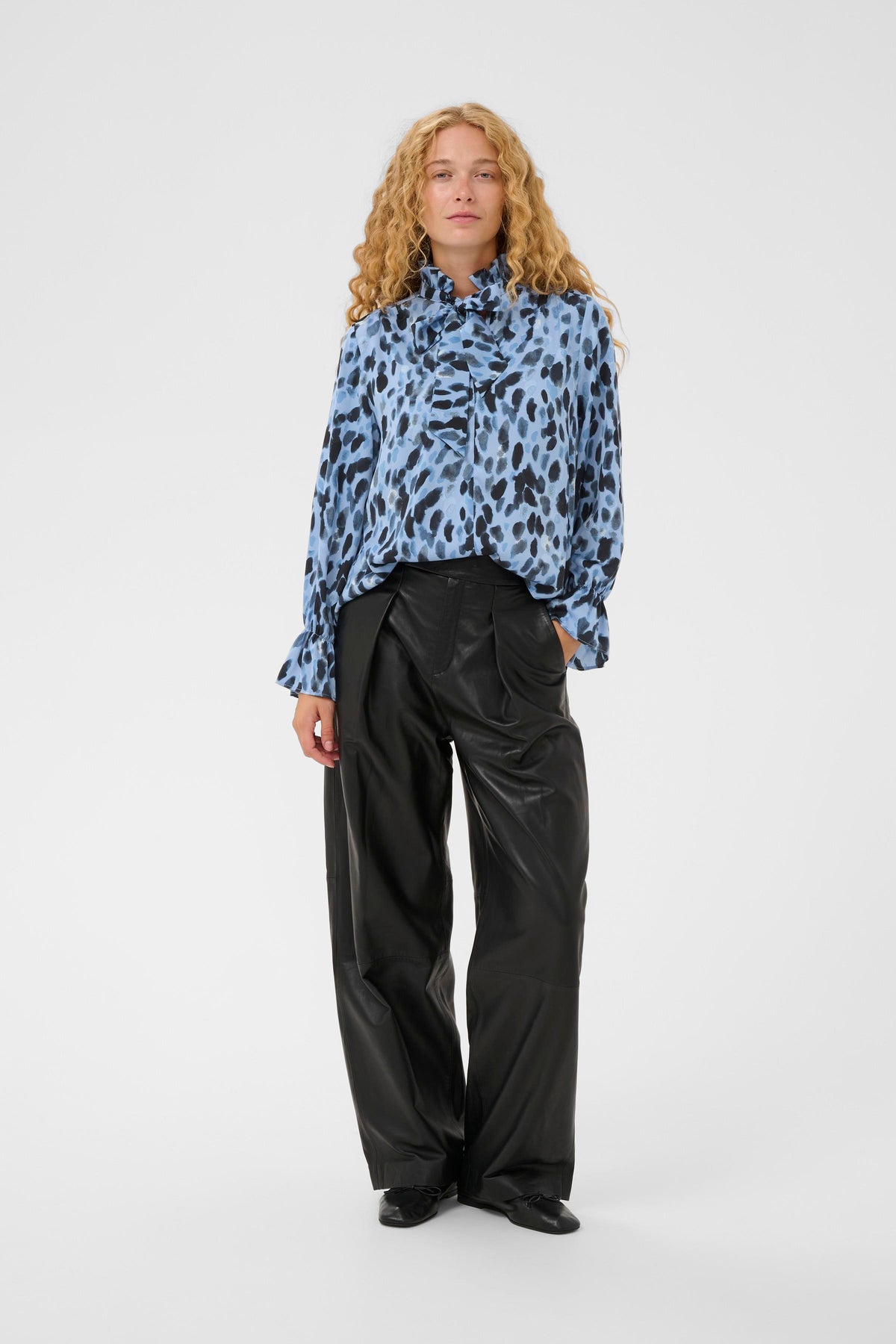 InWear GracieIW Dutch Blue Dot Print Blouse
