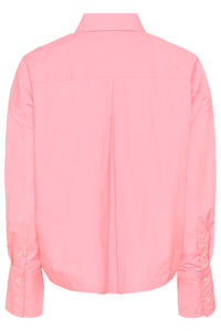InWear LeloIW Neola Candy Pink Relaxed Fit Dipped Hem Shirt, 30112454