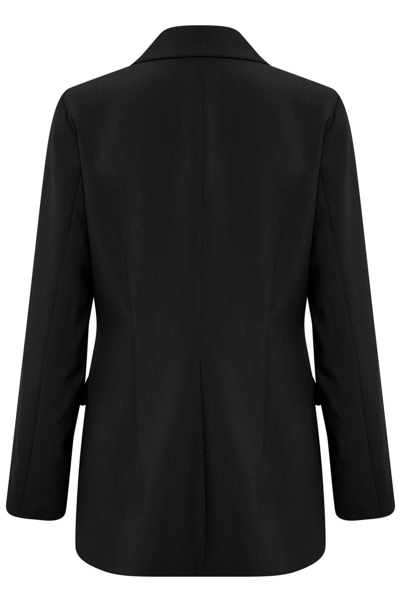 Soaked in Luxury Corinne Ultimate Black Longline Blazer