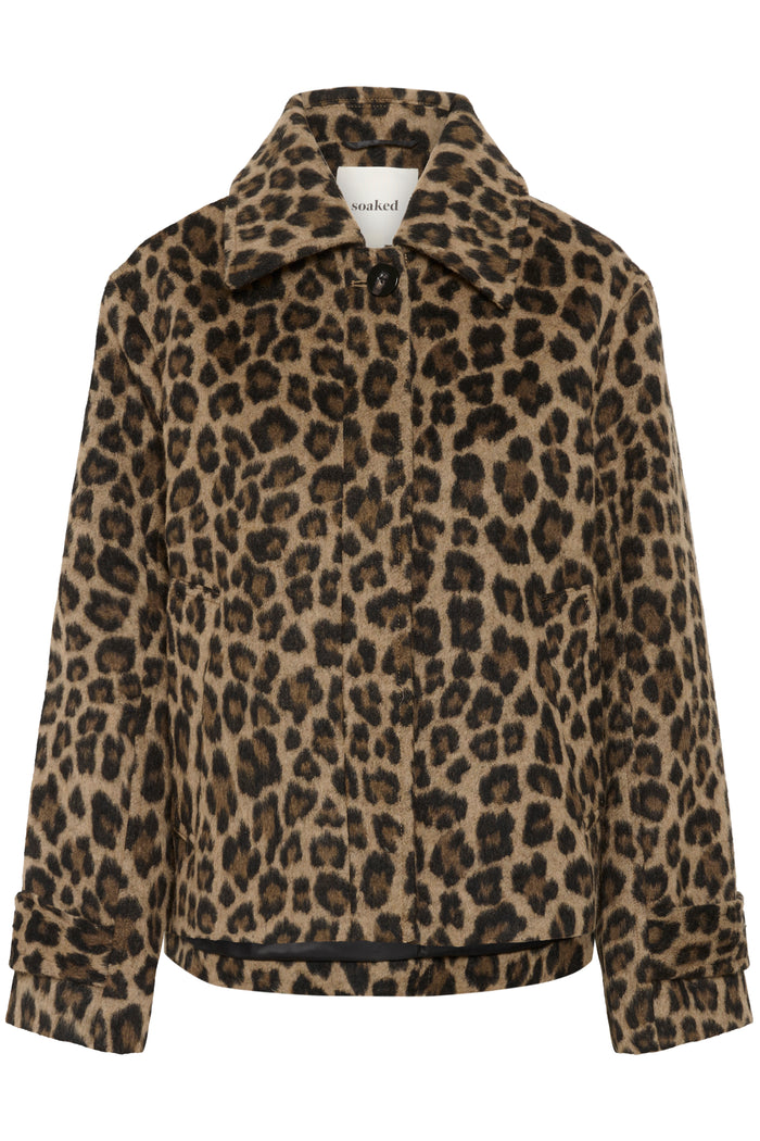 Soaked in Luxury SLLeony Akeleje Leopard Jacket