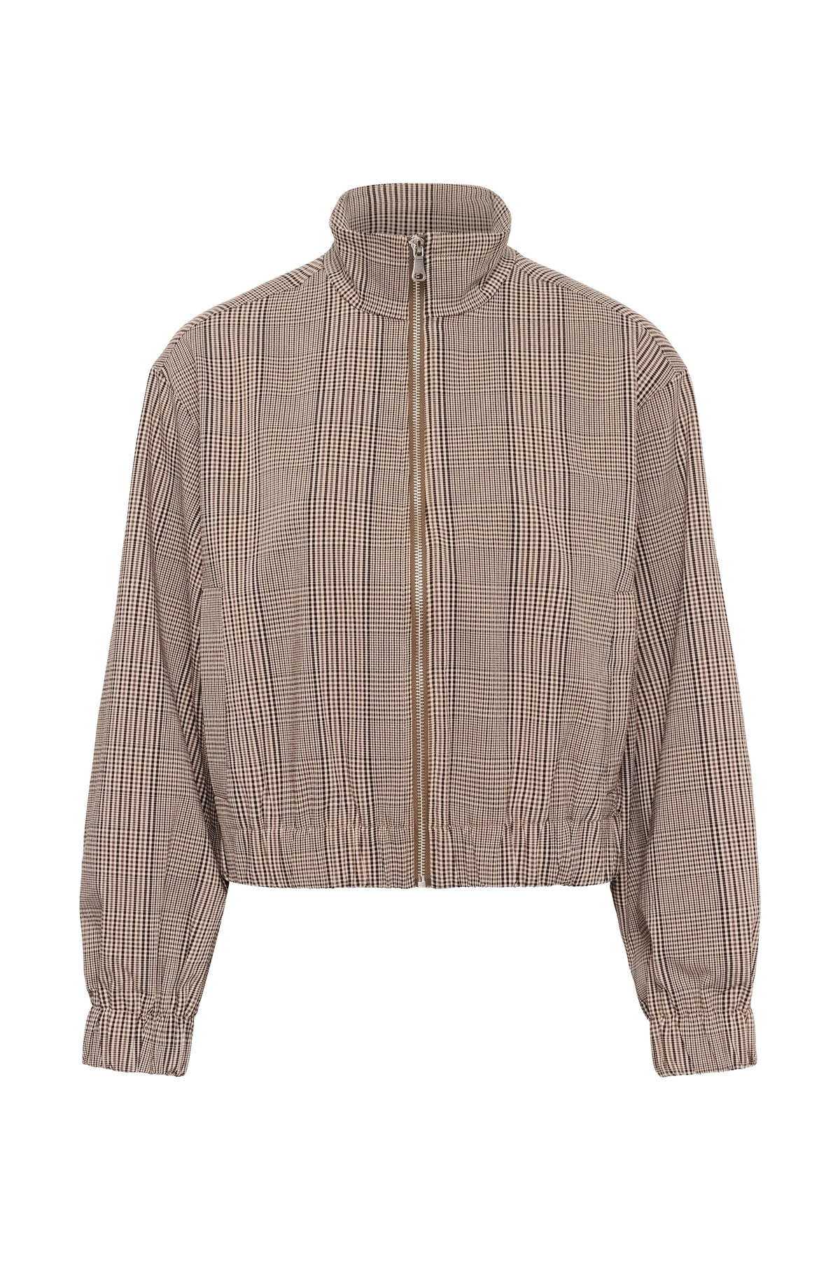 Soaked in Luxury SLKinabalu Check Bomber Jacket, 30409597