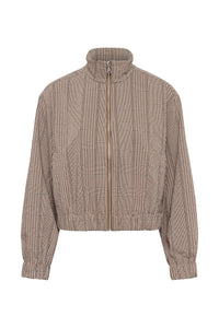 Soaked in Luxury SLKinabalu Check Bomber Jacket, 30409597