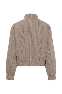 Soaked in Luxury SLKinabalu Check Bomber Jacket, 30409597