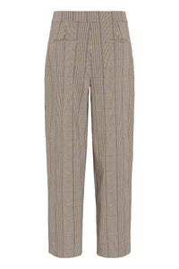 Soaked in Luxury SLKinabalu Check Barrel Trousers, 30409602