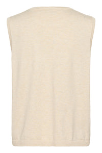 Saint Tropez Mila Cream Knitted Vest