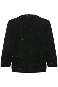 Saint Tropez Nova Black Sequin Knit