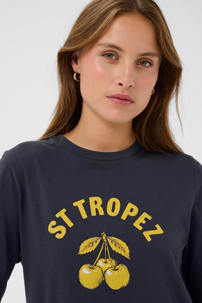 Saint Tropez Octavia Night Sky 'StTropez' Logo T-Shirt