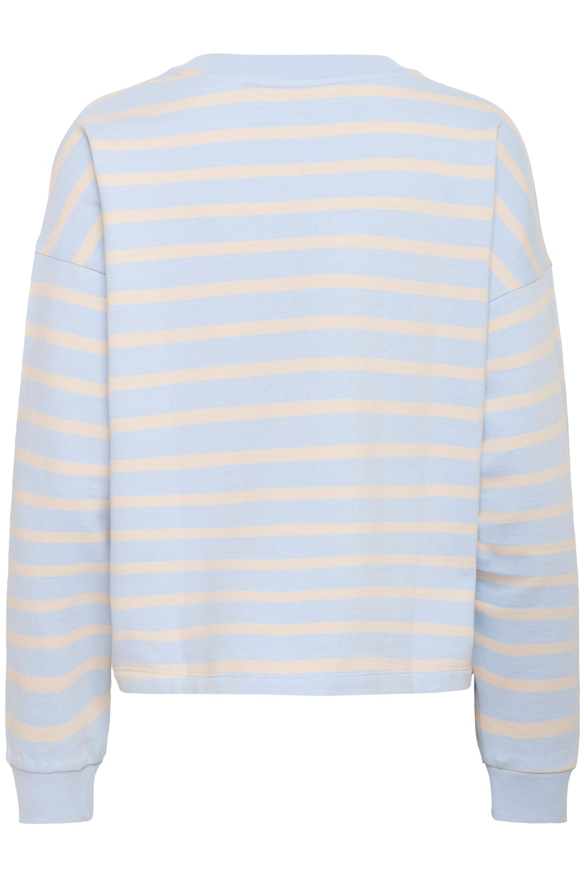 Saint Tropez Osiria Kentucky Blue Striped Fleece Lined Sweatshirt, 30514808