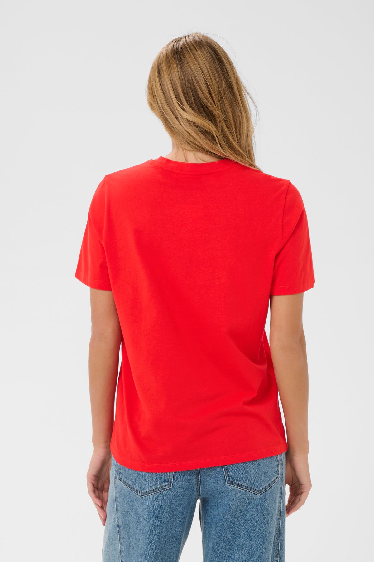 Saint Tropez Pextan Fiery Pink Heart Logo T-Shirt, 30514917