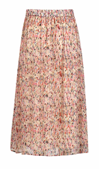 Coster Copenhagen Splash Print Midi Skirt, 251-4121