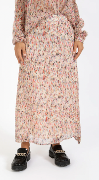 Coster Copenhagen Splash Print Midi Skirt