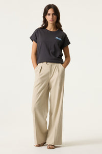 Garcia Anthracite Grey 'Amore' Logo T-Shirt, O260001