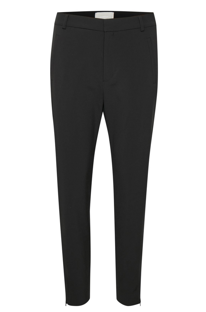 InWear Nica No Rib Black Trouser freeshipping - Ruby 67 Boutique